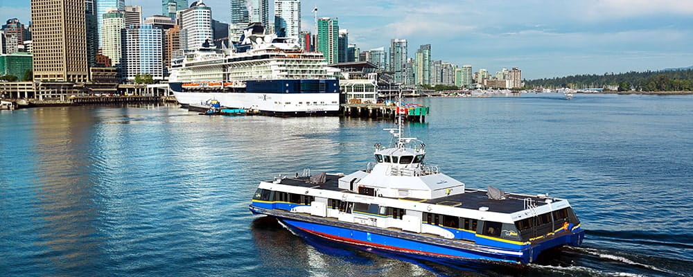 Seabus on False Creek