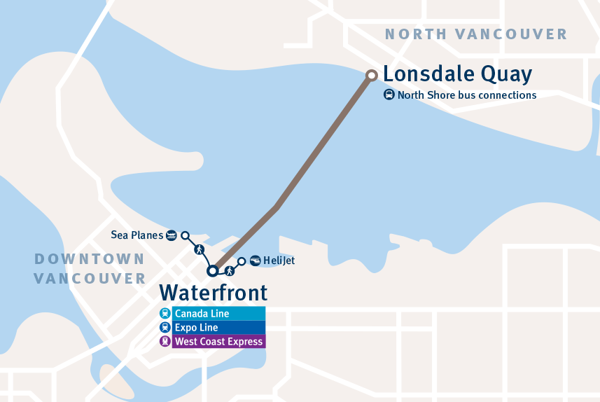 seabus map 