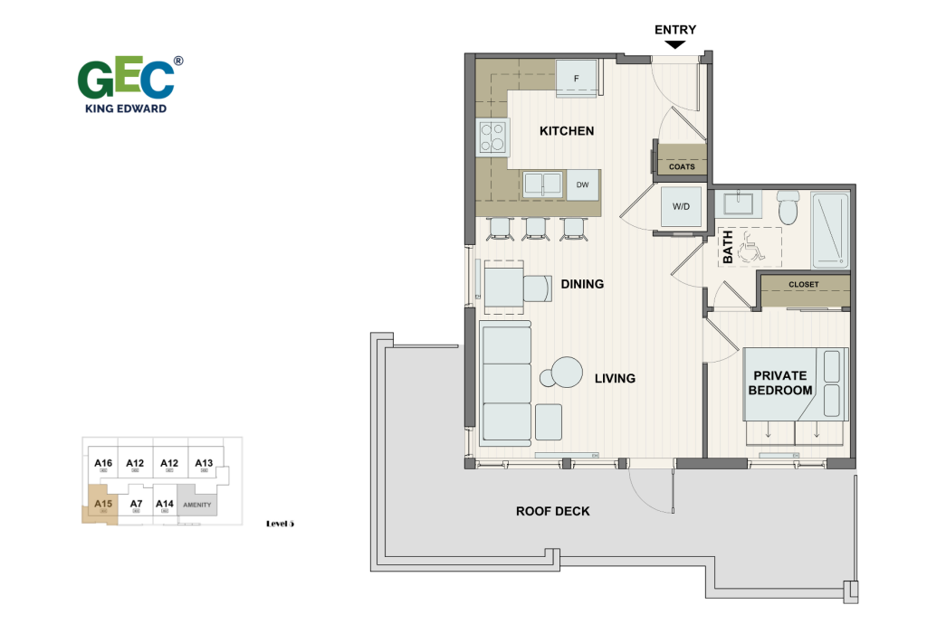 GEC KING ED Private Apartment